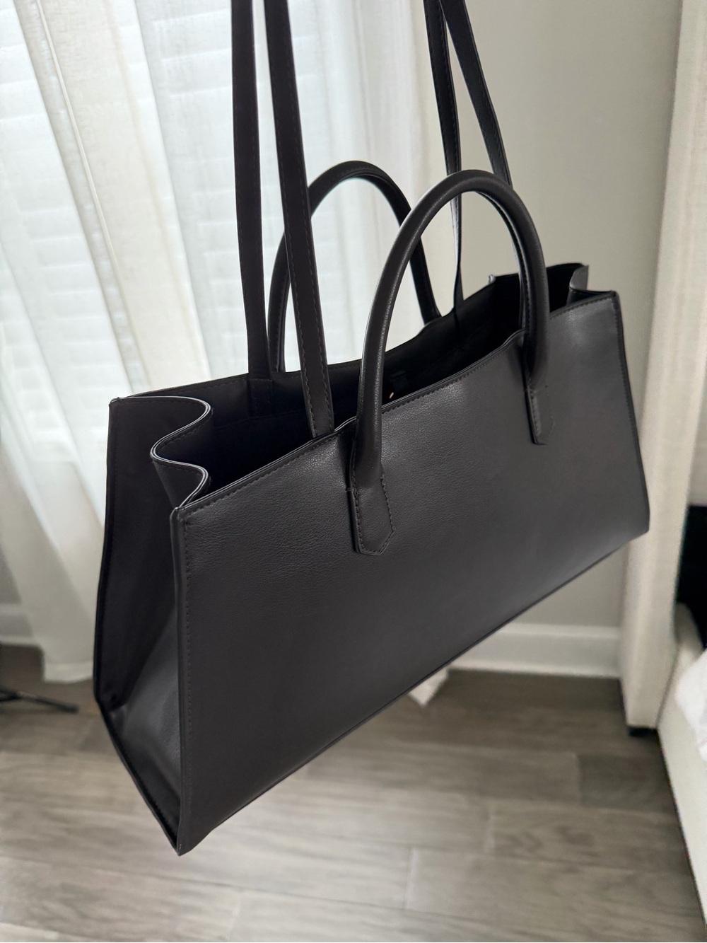 Classic dark brown Structured Bag